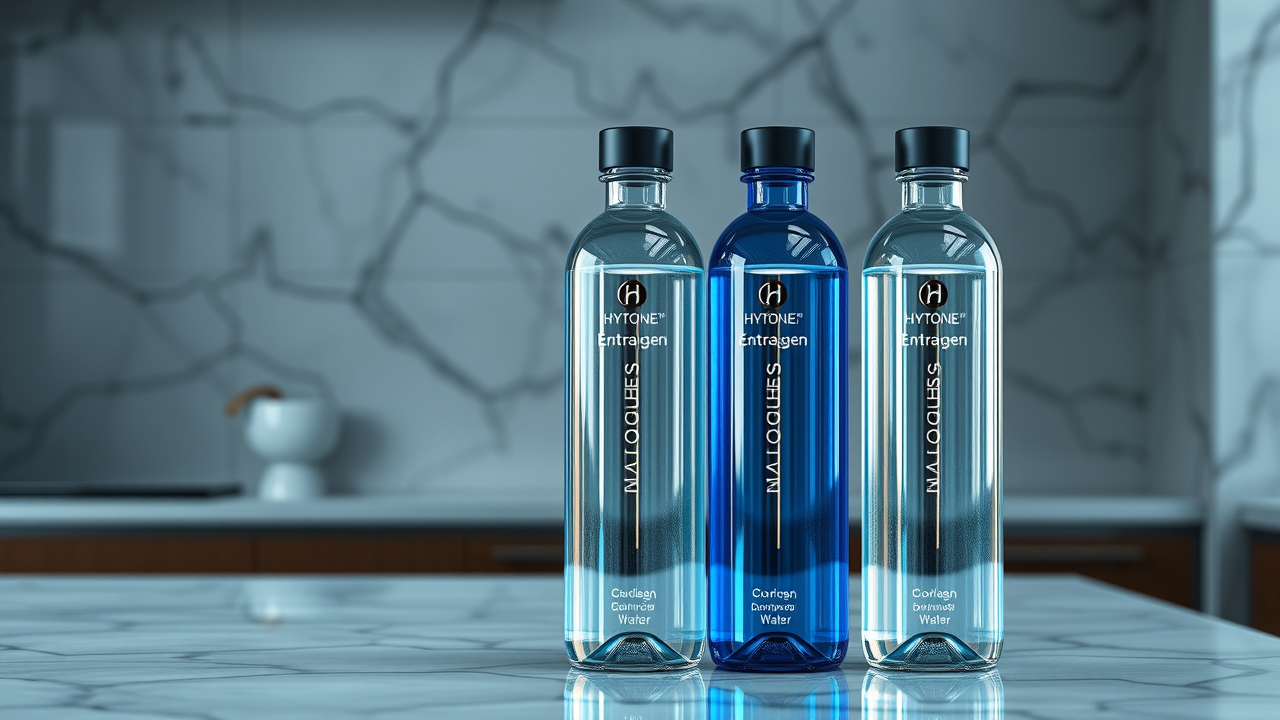Direct product focus on Echo Flask and Echo Hydrogen water bottles—demonstrating luxury build and reputation in hydrogen water bottle price comparison