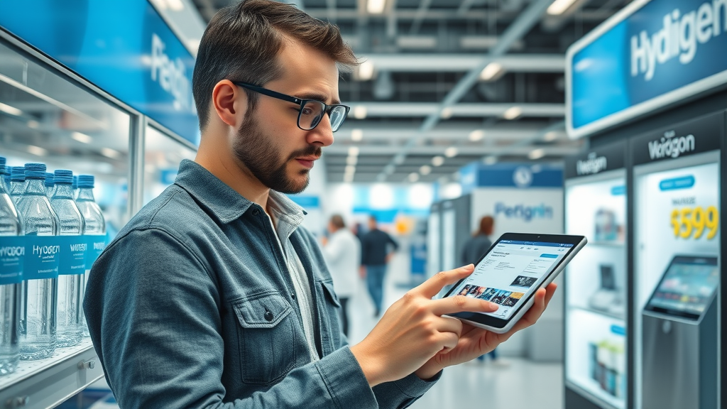 buying hydrogen water bottles online and verifying authenticity