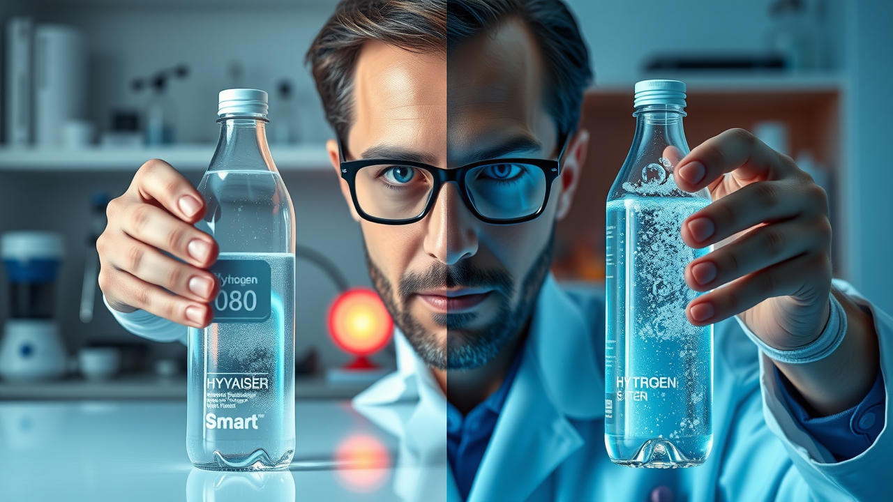 hydrogen concentration sensor accuracy hydrogen water bottle laboratory test