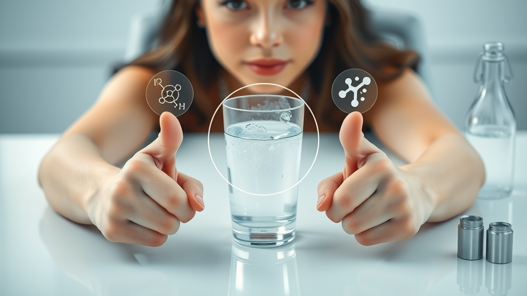 infographic hydrogen water bottle sensors molecular hydrogen antioxidant benefits