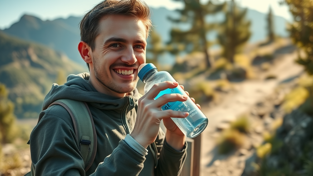 Durable hydrogen water bottle for hiking hydrogen water bottle durability