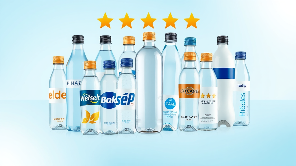 Collage of top-rated hydrogen water bottle brands for best hydrogen water bottle warranty