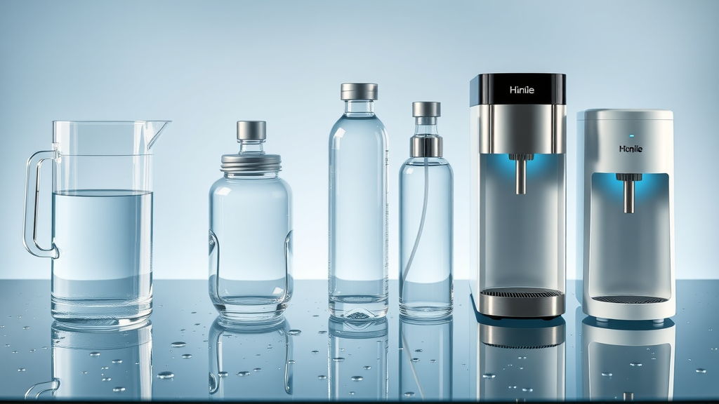 hydrogen water pitcher bottle machine comparison capacities